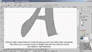 Embird Digitizing Tools Digitizing with auto column [upl. by Isaak]