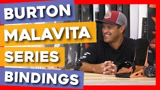 2020 Burton Malavita Series Snowboard Bindings Overview [upl. by Cristine337]