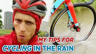 My Pro Tips for Cycling in the Rain Regular Riding  Commuting [upl. by Willdon975]