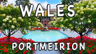 Portmeirion Village  Must Visit Place in Wales [upl. by Aksehcnarf]