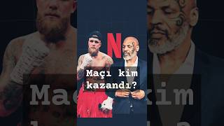 Jake Paul vs Mike Tyson Maçı Kim Kazandı [upl. by Gregorio]