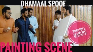 Dhamaal Spoof  Funny Painting Scene  Trouble Makers India  NASHIK [upl. by Bose]