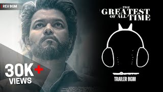 The GOAT Trailer BGM Ringtone  Thalapathy Vijay  YSR Venkat Prabhu [upl. by Nauqyaj445]