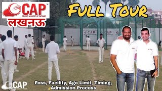 Cricket Academy of Pathans in Lucknow Uttar Pradesh Academy Full Tour  Full information [upl. by Eisor]