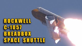 Rockwell C1057 quotBreadboxquot Space Shuttle Concept [upl. by Onitnelav231]