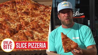 Barstool Pizza Review  Slice Utica NY presented by Curve [upl. by Per672]