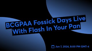 BCGPAA Fossick Days Live With Flash In Your Pan [upl. by Eremehc]