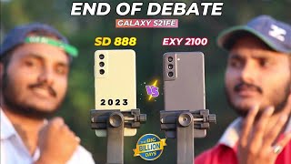 Galaxy S21FE SD888 vs Exynos 2100  COMPARISON [upl. by Crocker]