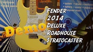 Fender 2014 Deluxe Roadhouse Strat demo with Damon  PMT [upl. by Silevi]