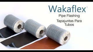 Boral Roofing  Wakaflex® Pipe Flashing Install with Spanish Translation [upl. by Ecnarepmet]