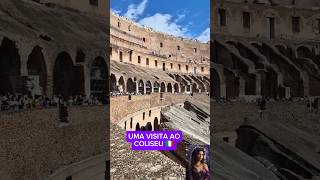 UMA VISITA AO COLISEU 🇮🇹 QueHistoriaeEssaMax [upl. by Virginie]