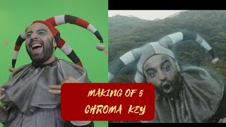 MAROTOS UMA HISTÓRIA  MAKING OF EPISÓDIO 3  Chroma Key [upl. by Audy820]