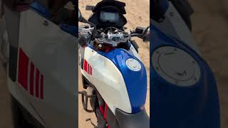 BMW G310 Gs at Beach 🏖️ bmwg310gs g310gs bmw bmwmotorrad gs shortsvideoviral [upl. by Proulx]