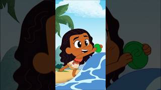 Its Moana but in Chibi form 🌊 ChibiTinyTales Moana DisneyChannel [upl. by Eppesuig]