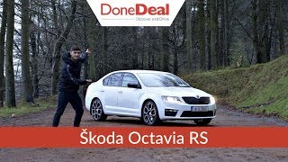 Škoda Octavia RS Review  DoneDealie [upl. by Yenitsed735]