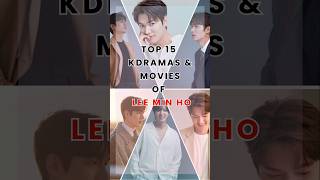 Best of Lee Min Hos Dramas And Movies kdrama korean actor leeminho kdramaaddict [upl. by Machos]