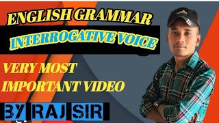 part 2 ll interrogative voice ll RAJ SIR 🔥highcourtstenographeruppcscsat👉👉 [upl. by Dlaniger]