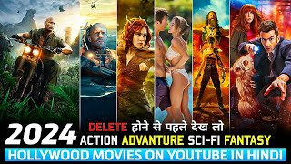 Top 8 Hollywood SciFi Movies On YouTube in Hindi Dubbed  2024 New Hollywood Movies in Hindi Dubbed [upl. by Jsandye]