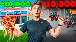 I Tried Eating and Burning 10000 Calories in 24 hours w Pelle Friesen [upl. by Asylem]