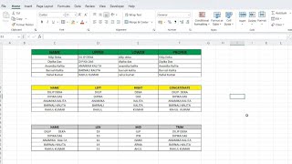 How to use concatenate upper and lower formula in Microsoft Excel 😘😘 [upl. by Oirasor]