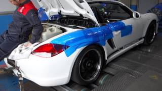 Porsche 9872 Boxster Spyder IPD Plenum Dynotest [upl. by Marks240]