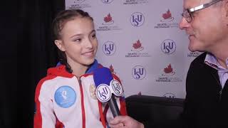 Anna SHCHERBAKOVA RUS Interview Richmond 2018 [upl. by Analrahc]