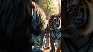 lion and tiger mix Animal like and subcribe [upl. by Streeter884]