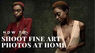 How to shoot fine art portraits in your home [upl. by Goldina376]