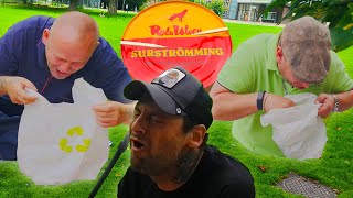 Surströmming Challenge  René Ritter amp Stefan Häder [upl. by Bevash]