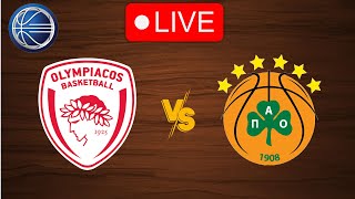 🔴 Live Olympiakos vs Panathinaikos  Live Play By Play Scoreboard [upl. by Aizitel609]