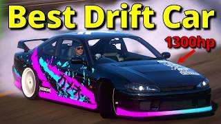 Forza Horizon 5 BEST DRIFT CAR  TUNE 1300hp 2jz Nissan s15 Silvia Drift Build [upl. by Nac291]