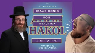 Koili  Adon Hakol  Isaac Honig REACTION [upl. by Ahsikel]