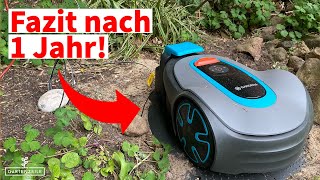 Gardena Mähroboter SILENO im Test  der perfekte Mähroboter Unser Fazit nach einem Jahr [upl. by Nagam]