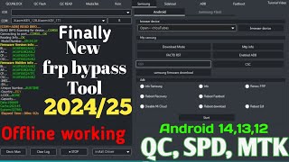 Finally🔥 Offline frp bypass tool one click android 1314 for MTKSPDQC latest version 2024 [upl. by Sidnac67]