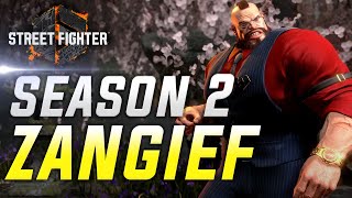 Master Zangiefs New Combos In STREET FIGHTER 6 Street Fighter 6 ストリートファイター6 [upl. by Amliw]