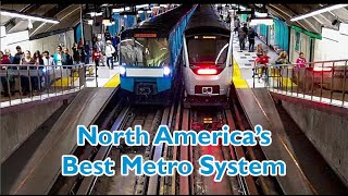 North Americas Best Metro System  Montreal Metro Trip Report [upl. by Lalo]