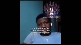 me listening to my completely unorganized 1hr Idoly Pride playlist [upl. by Ronalda18]