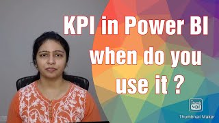 KPI in Power BI  Key Performance Indicators in Power BI  Power BI Interview questions [upl. by Fanning]