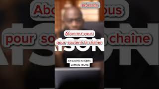 Le salariat ne vous rendra pas riche investiraupays motivation france interview africa short [upl. by Goran]