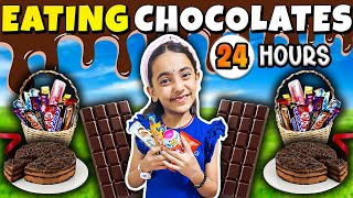 Only Chocolate for 24 hours  Challenge Video  samayranarula chocolate challenge [upl. by Luwana]