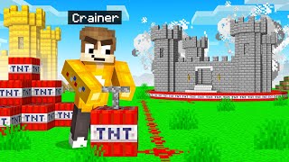 1000 TNT vs Our Minecraft World Cherry Island [upl. by Aysab]