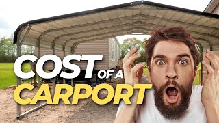 Budget Breakdown The True Cost of Building a Carport [upl. by Akissej515]