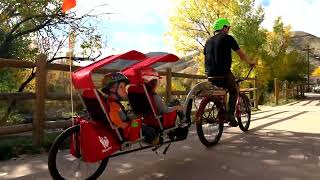 Kids Bike Trailer [upl. by Arikahc]