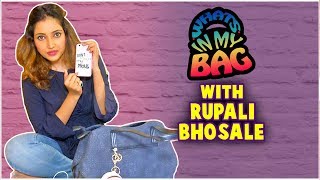 Rupali Bhosale ft Whats In My Bag  Big Boss Marathi Season 2  Tenali Rama [upl. by Maxi80]