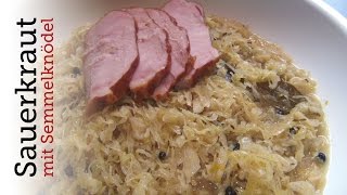 Rezept  Sauerkraut mit Semmelknödeln Red Kitchen  Folge 115 [upl. by Sadirah]