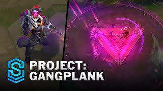 PROJECT Gangplank Skin Spotlight  PreRelease  PBE Preview  League of Legends [upl. by Ringsmuth726]