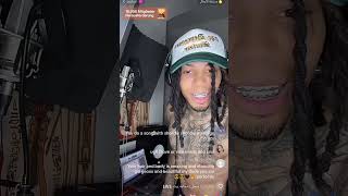 Fase Yoda shows off his new song on tiktok live faseyoda yodagang snippet xrapshort xrapshor999 [upl. by Nemracledairam122]