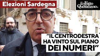 Elezioni in Sardegna la destra perde ma lanalisi del voto è surreale quotVinto sul piano dei numeriquot [upl. by Scammon]