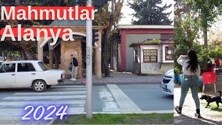 mahmutlar alanya antalya turkey 2024 walking tour 1 hour [upl. by Natasha183]