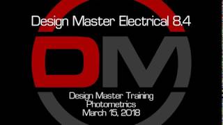 Design Master Electrical for AutoCAD Photometrics 03152018 [upl. by Trebmal451]